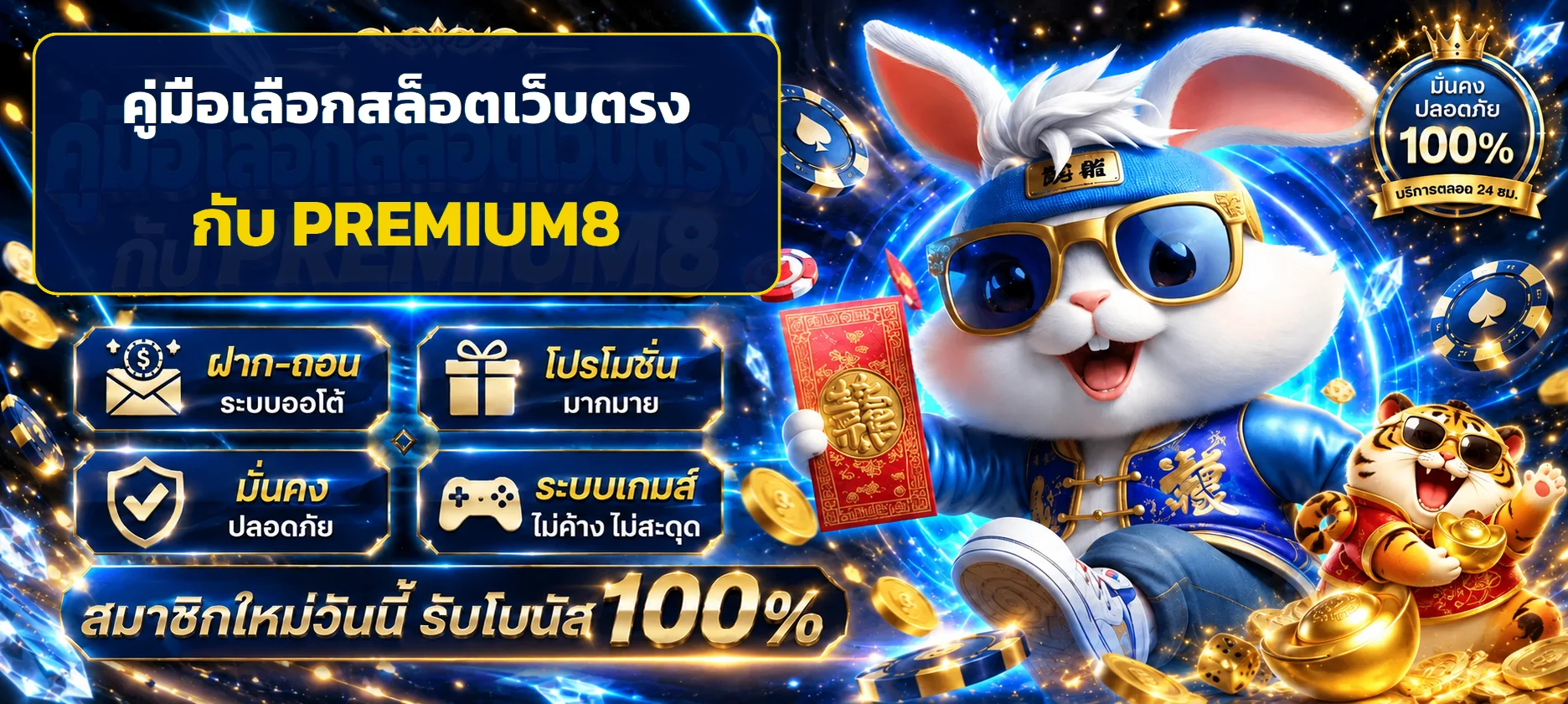 PREMIUM8 คู่มือเลือกสล็อตเว็บตรงและคุมงบ